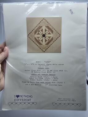 Diane Evans Something Different Cross Stitch Charts Cathy CCW911